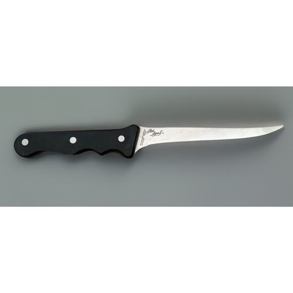 Vtg Vernco Black Angus II AUS-8 Fixed 6.75” Blade Fillet Boning Hunting Knife - Picture 4 of 9